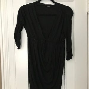 Black Cotton Dress